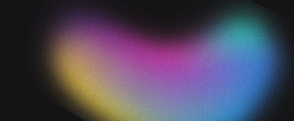 Abstract background flow grainy wave dark noise texture cover header wallpaper design.