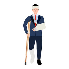 Casts are a common treatment for fractures. Casts are used to immobilize injured bones, promote healing, and reduce pain and swelling while the bone heals. They are sometimes put on an arm or leg afte