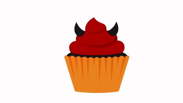 Halloween Devil Cupcakes