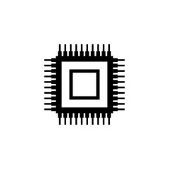 processor isolated on white