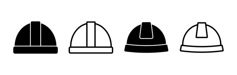 Helmet icon vector. safety helmet icon