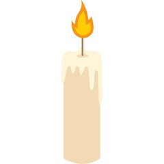 Flat Candle