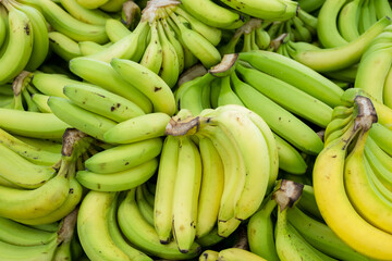 Banana sell in the supermarket