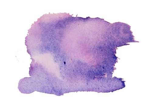 Fuchsia pink watercolor brush strokes isolated, Hand painted on watercolor paper texture, Fuchsia pink artistic element for templates invitation card design 
 - Powered by Adobe