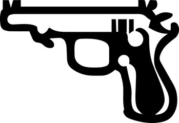 Weapon Vector Silhouette