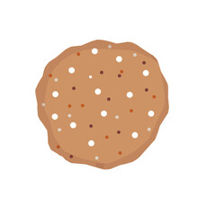 cookies on a white background