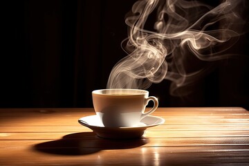 Brewed elegance. Morning coffee steam ritual. Aromatic awakening. Daily vintage cafe vibes. Savoring espresso