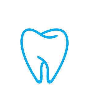dental logo , tooth logo vector , dentist logo vector