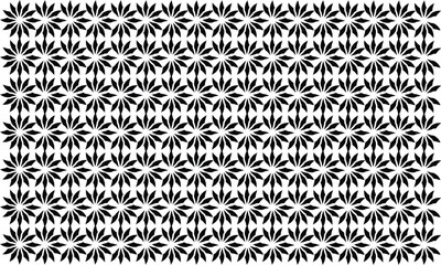 Abstract flowers seamless pattern vector. Seamless geometric pattern. Seamless geometric pattern simple print vector. Pattern Background vector