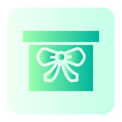  Giftbox With Ribbon On 