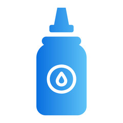 eye drop gradient icon