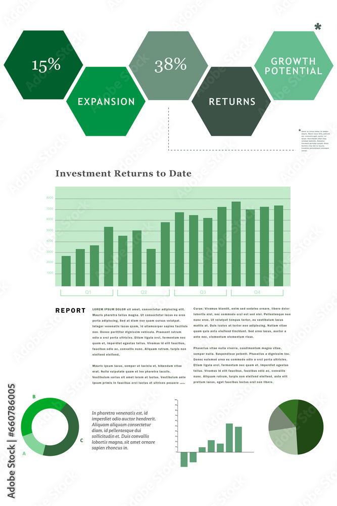 Poster digital png illustration of charts and data on business digital interface on transparent background