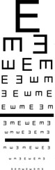 Digital png illustration of e letter repeated on transparent background