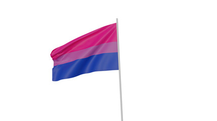 L G B T Q Flag 3D 