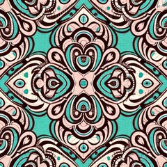seamless orient pattern tile with Generative AI.