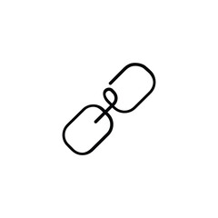 Link Line Style Icon Design