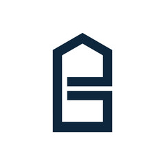 Monogram initial b letter mark logo design. Monogram design vector b logo. Monogram initial letter mark b logo. Design simple b monogram