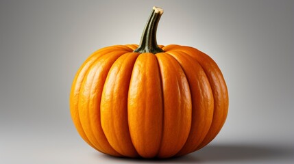 Obraz premium Colorful Pumpkin on white background, Cartoon Graphic Design, Background HD For Designer