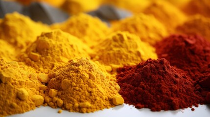 Colorful Pumpkin pie spice on white background , Background HD For Designer