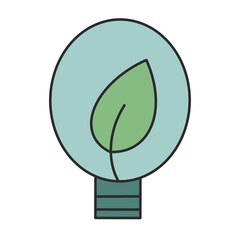 Eco Friendly Green Earth Light Bulb