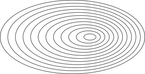 Abstract geometric thin line