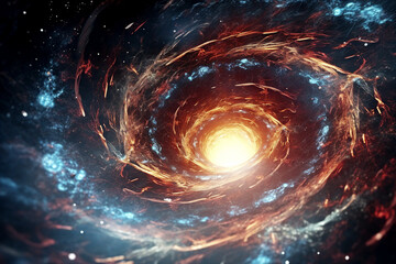 nebula, black hole, space, galaxy, big bang, cosmology, JWST - obrazy, fototapety, plakaty