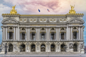 Paris, the Opera Garnier