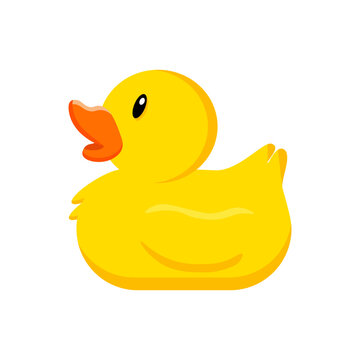 Rubber duck icon. Vector illustration