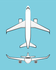 airplane plane aircraft air travel jet fly flight vector transportation illustration sky transport airport aviation flying airline