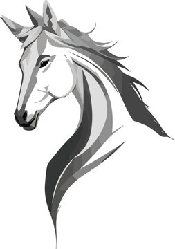 Horse vector business icon logo clipart cartoon character illustration. Horse Icon for Business