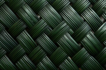 bamboo abstract dark floral pattern background, template green bamboo geometric interweavings,...