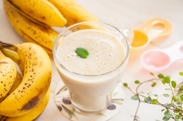 豆乳バナナスムージー