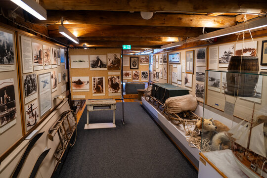 20.9.2023 Tromso, Norway: The Polar museum . High quality photo