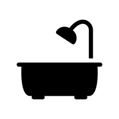 Bathtub vector icon