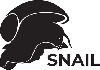 snail icon and logo