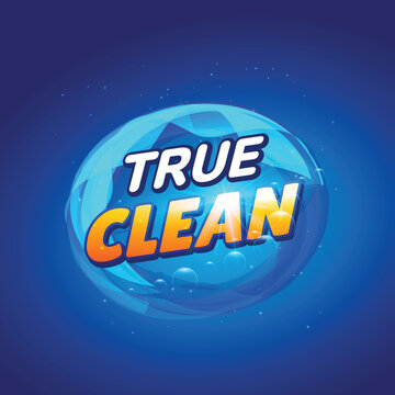 true clean logo design
