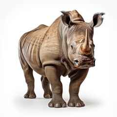 Fototapeta premium Full view Rhinoceros beetleon a completely white back 40bc7a, wallpaper pictures, Background HD