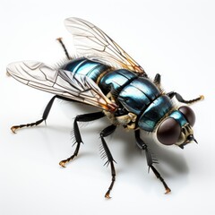 Full view Robber flyon a completely white background  172596, wallpaper pictures, Background HD