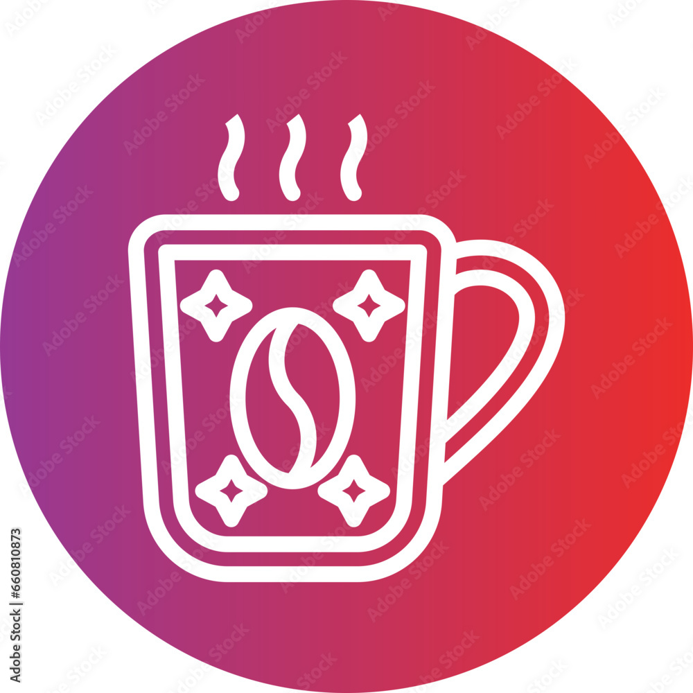 Poster vector design coffee icon style