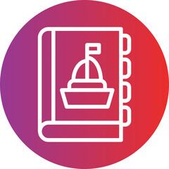 Vector Design Literary Mythology Icon Style