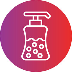Vector Design Soap Bottle Icon Style