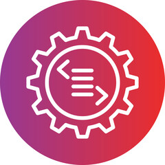 Vector Design Code Settings Icon Style