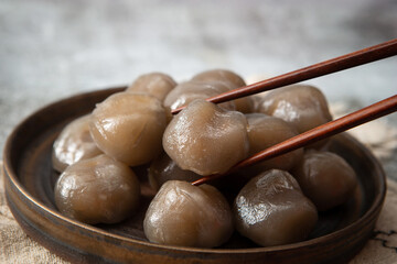 Potato Rice Cake, Korean traditional food