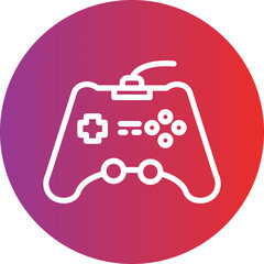 Obraz premium Vector Design Game Console Icon Style
