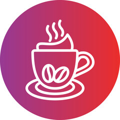 Vector Design Cappuccino Icon Style