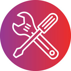 Vector Design Repair Service Icon Style