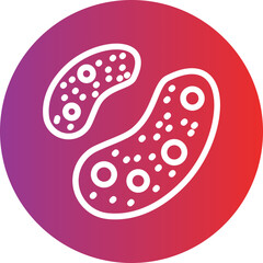 Vector Design Bacteria Icon Style