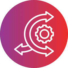 Vector Design Agile Icon Style
