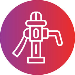 Vector Design Water Pump Icon Style