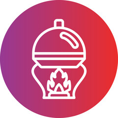 Vector Design Chafing Dish Icon Style